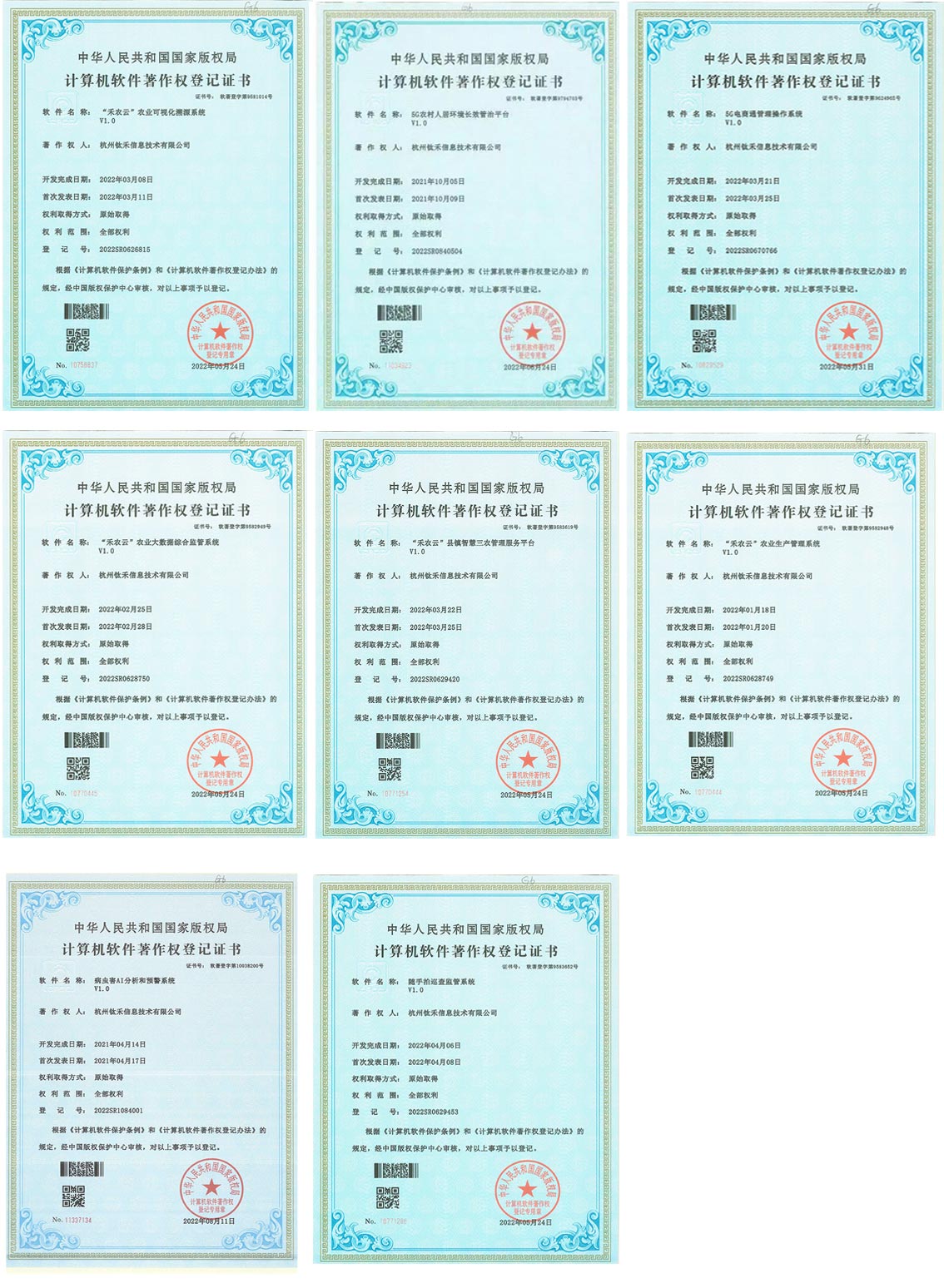 专利证书